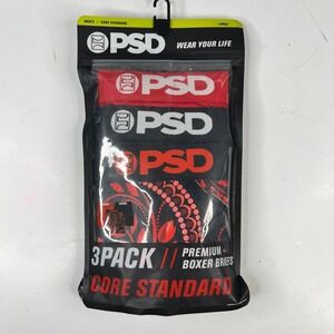 NEW PSD Core Standard 3-Pack Boxer Briefs. (Size - Large)